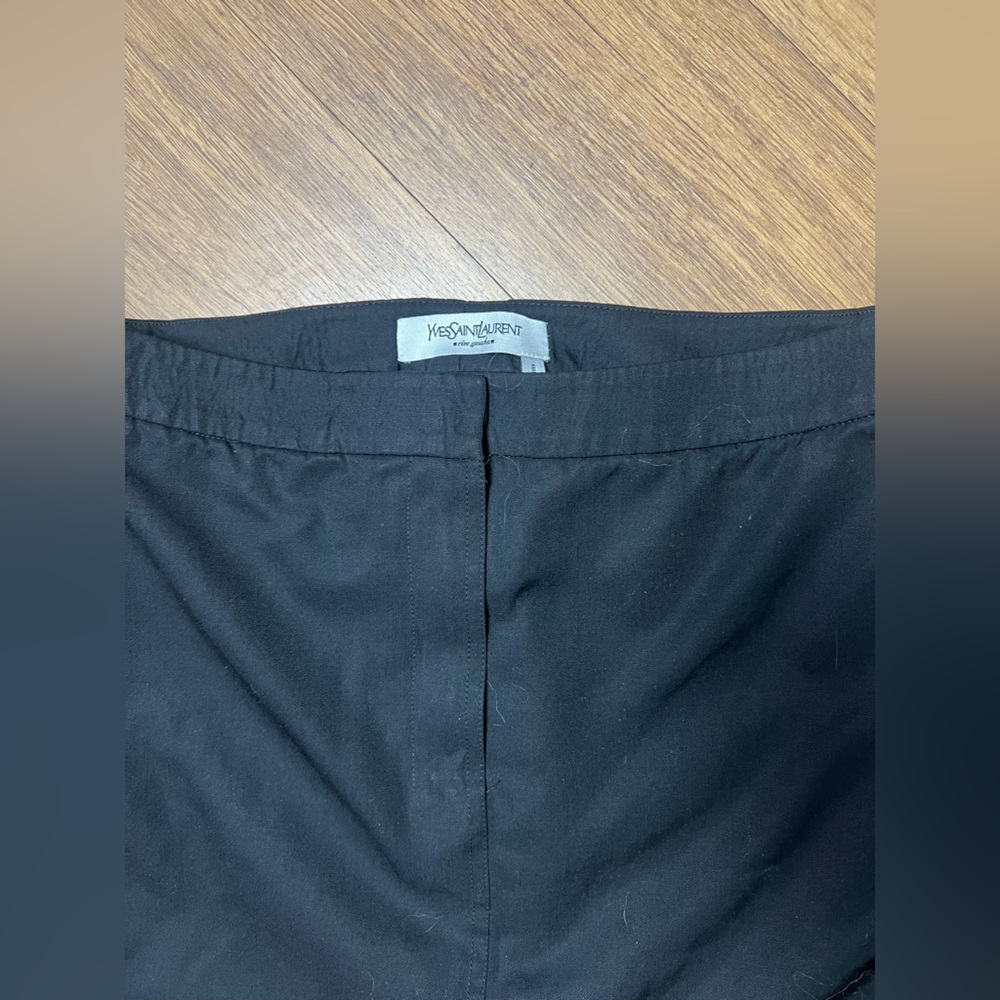 Yves Saint Laurent Classic Black Skirt